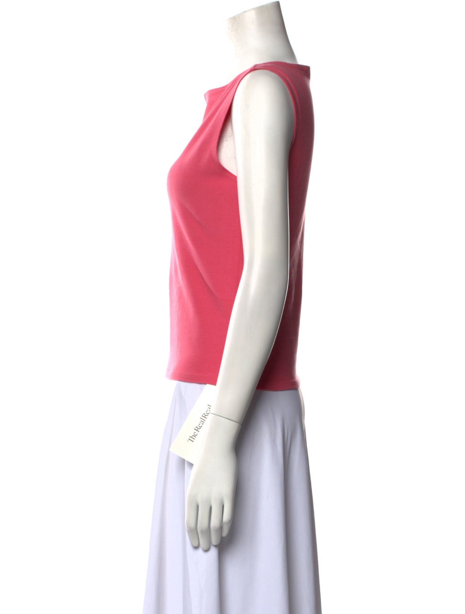 Reformation Bateau Neckline Sleeveless Top