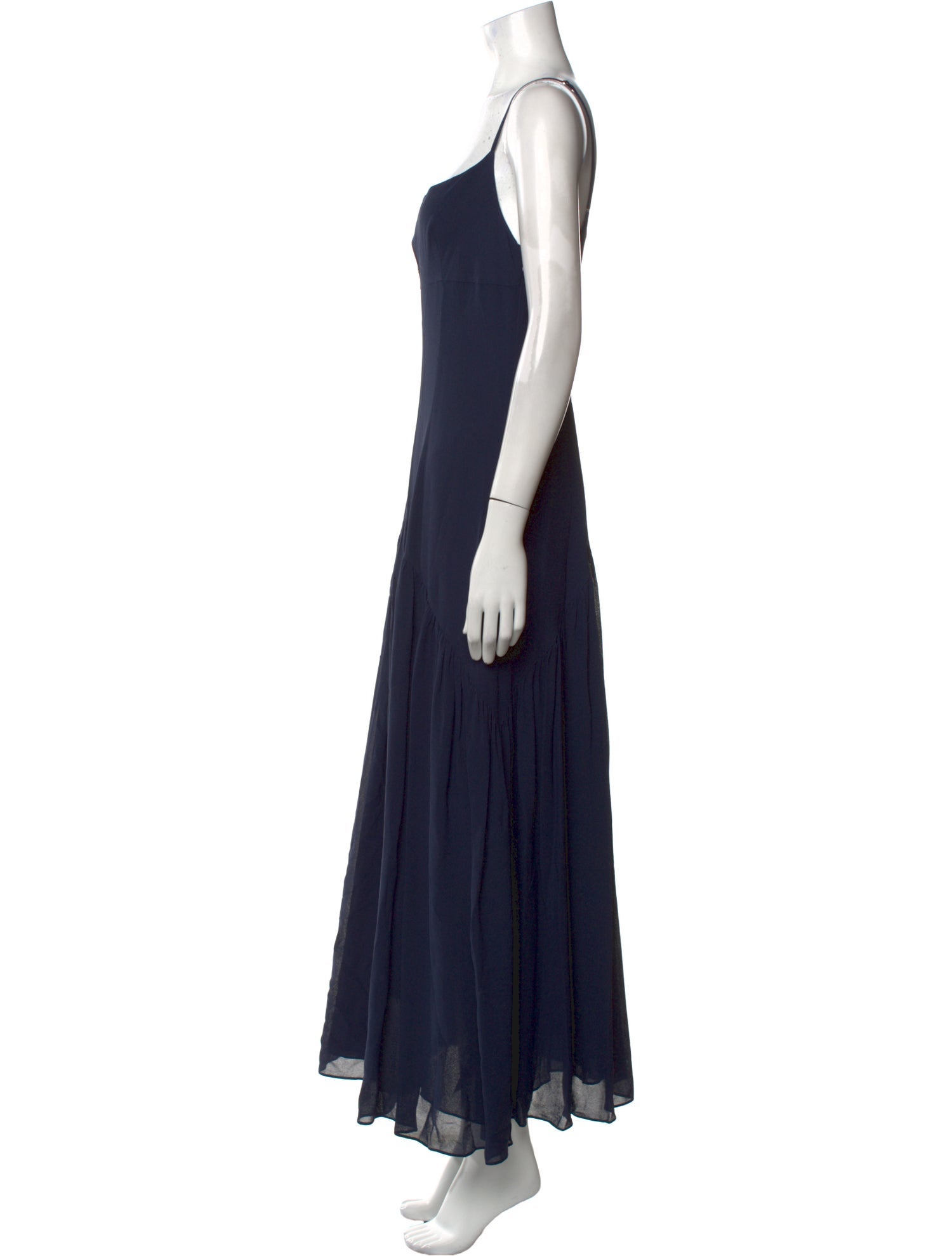 Reformation Square Neckline Long Dress