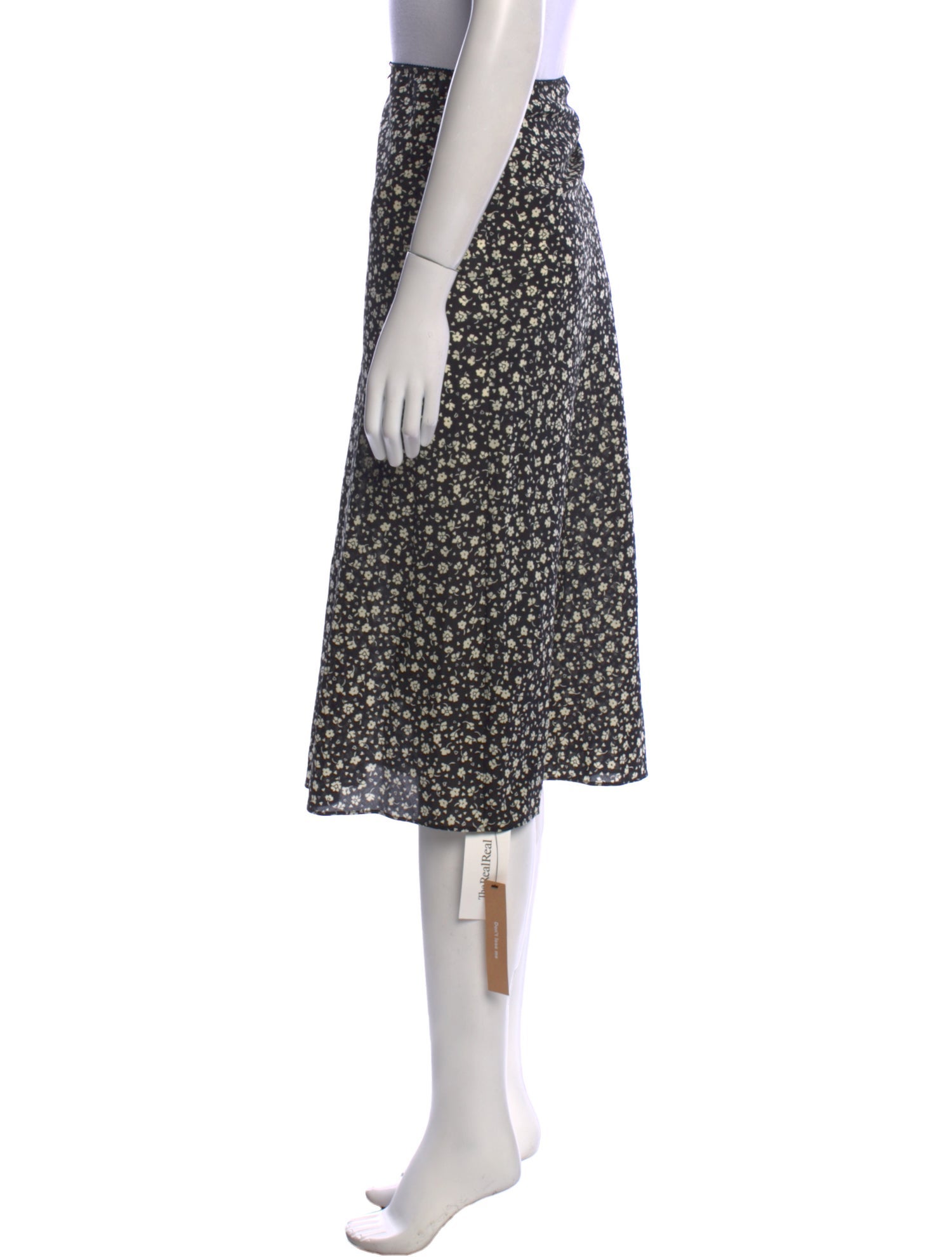 Reformation Floral Print Midi Length Skirt w/ Tags