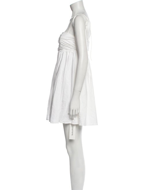 Reformation Square Neckline Mini Dress