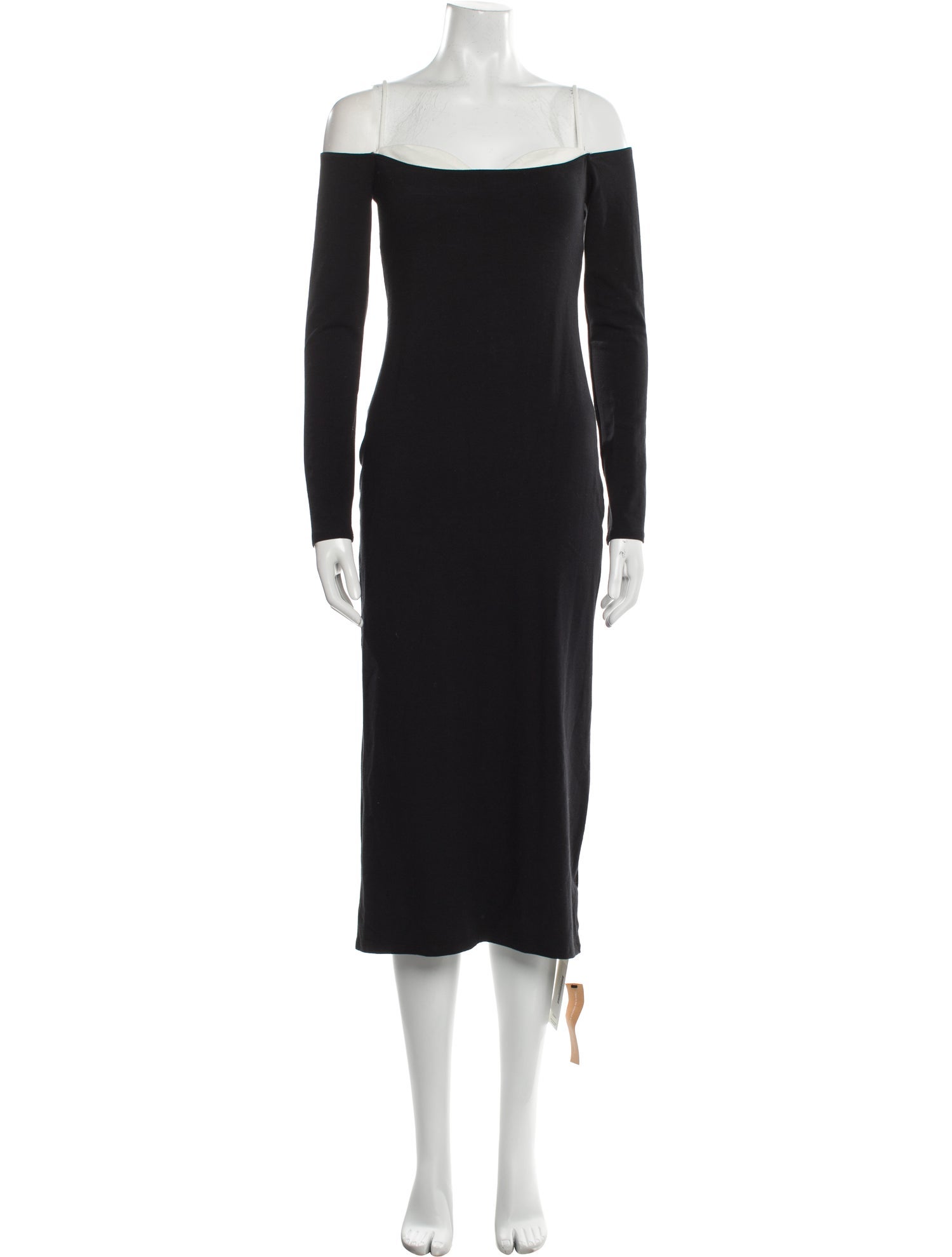 Reformation Off-The-Shoulder Midi Length Dress