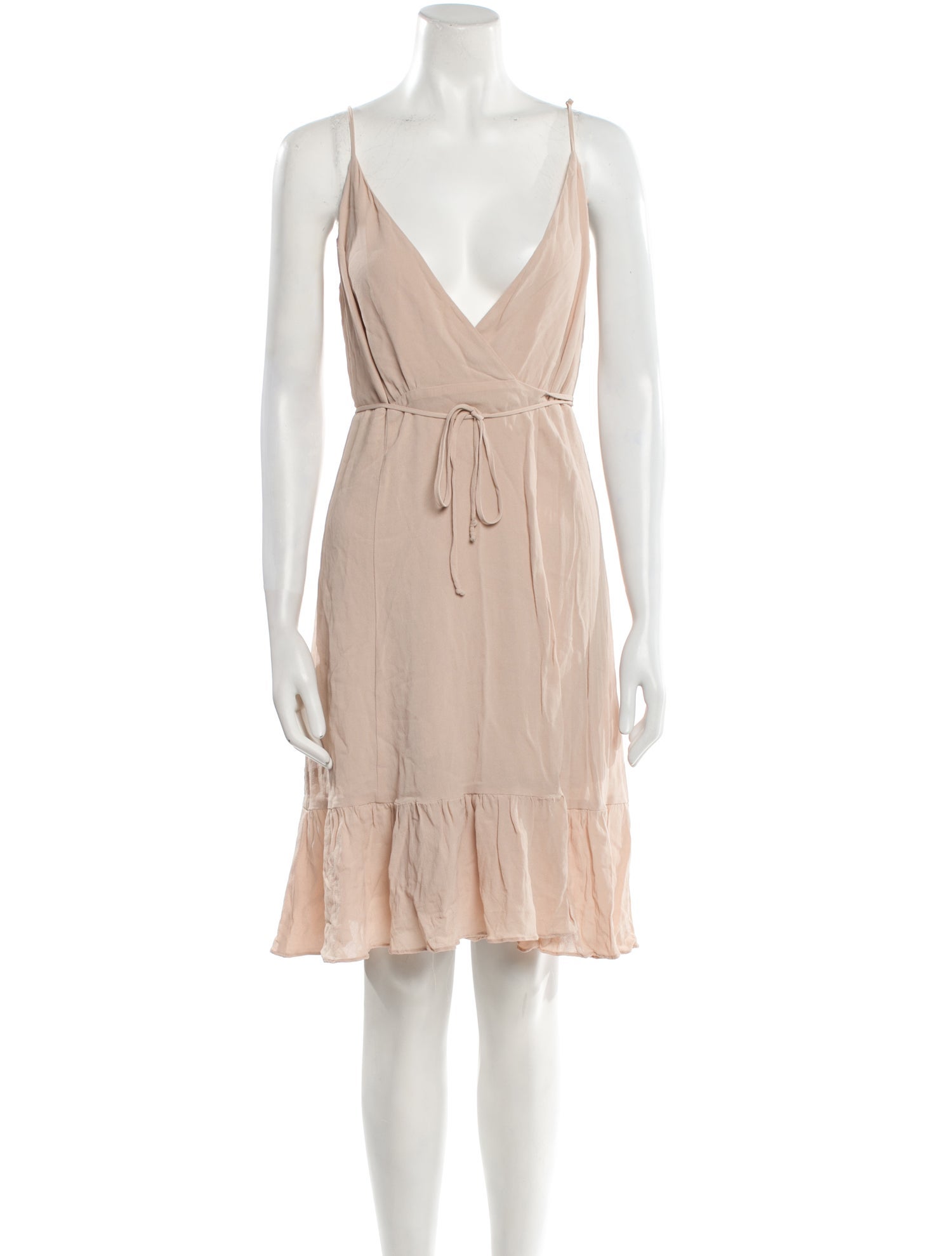 Reformation V-Neck Mini Dress