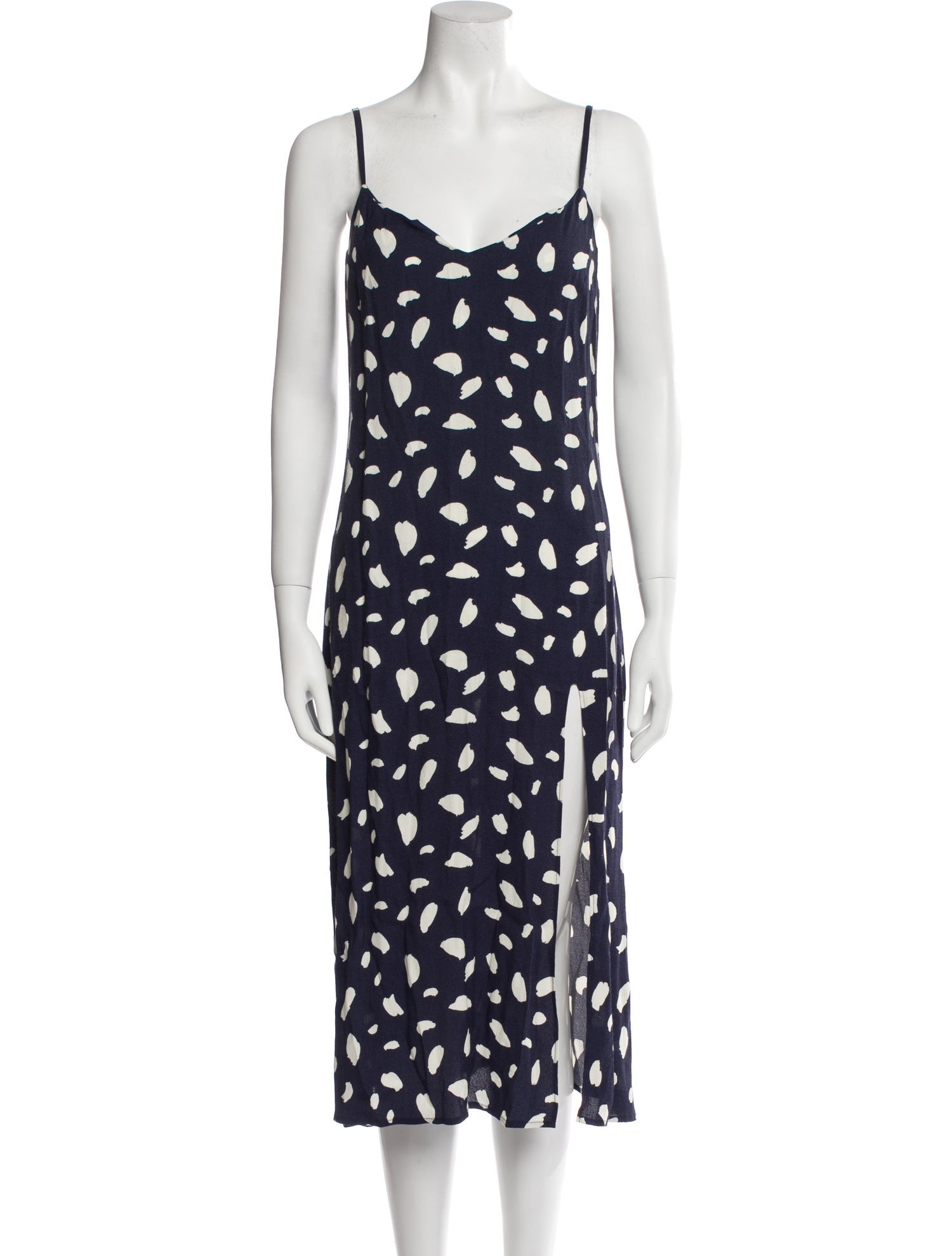 Reformation Printed Midi Length Dress