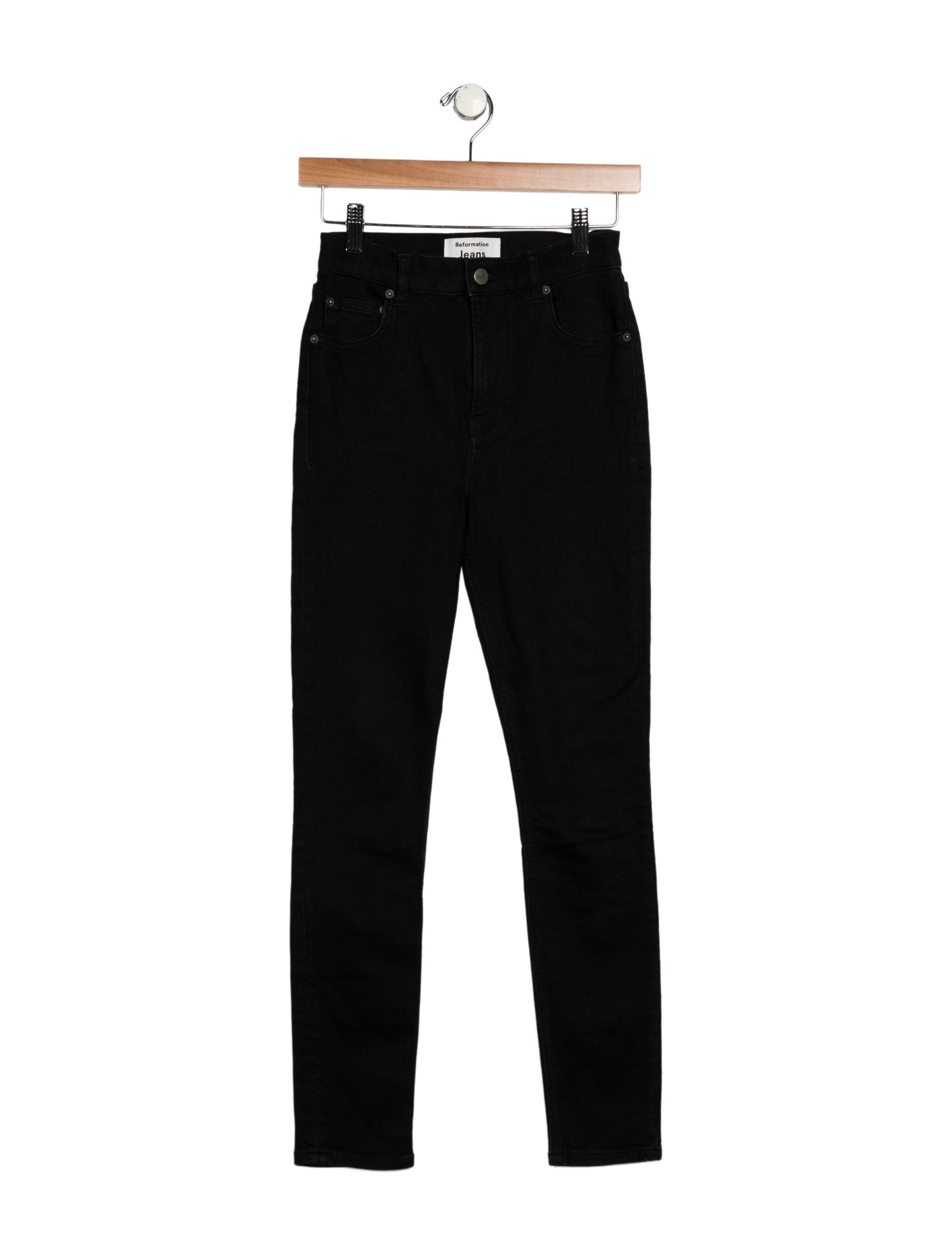 Reformation Mid-Rise Skinny Leg Jeans