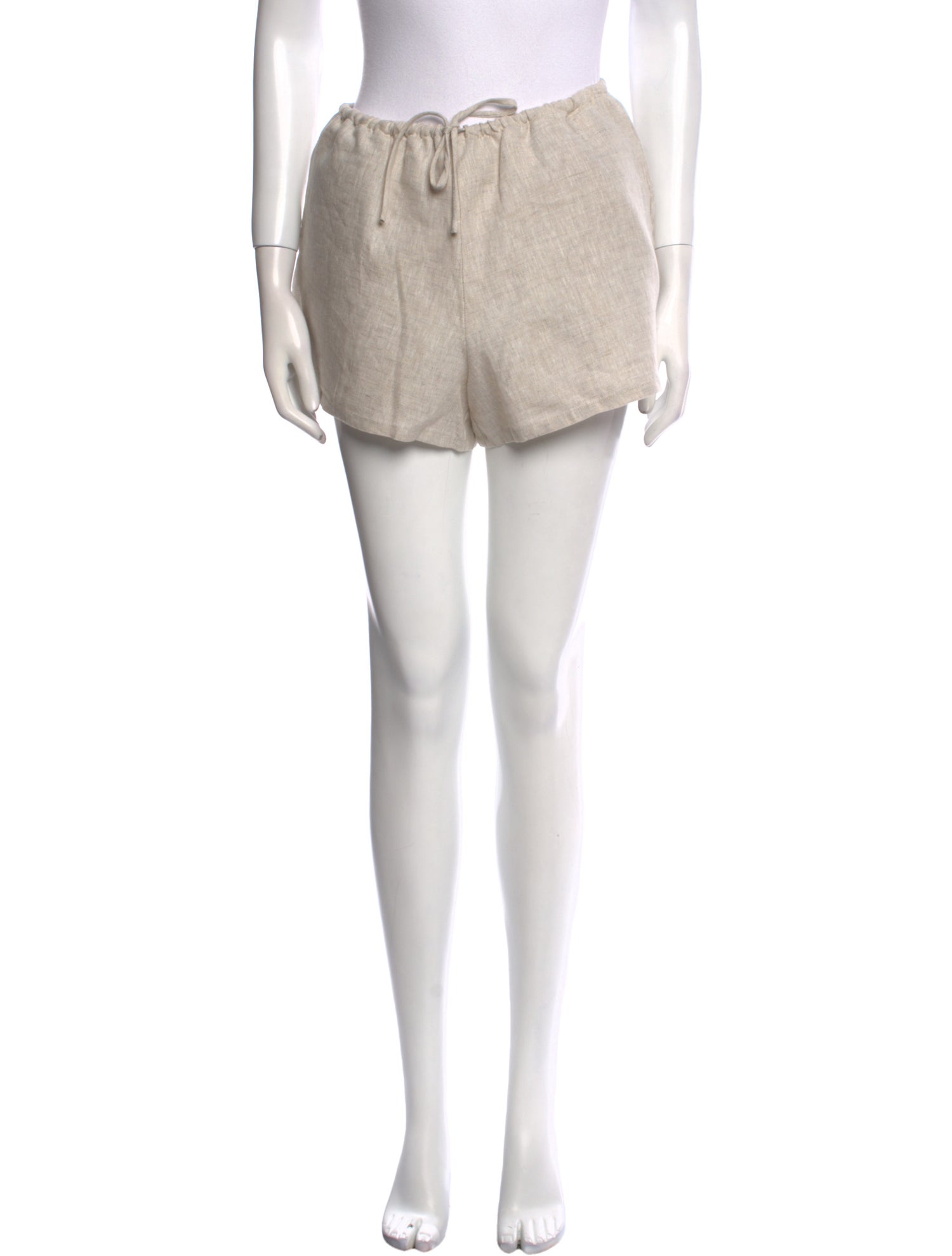 Reformation Linen Mini Shorts