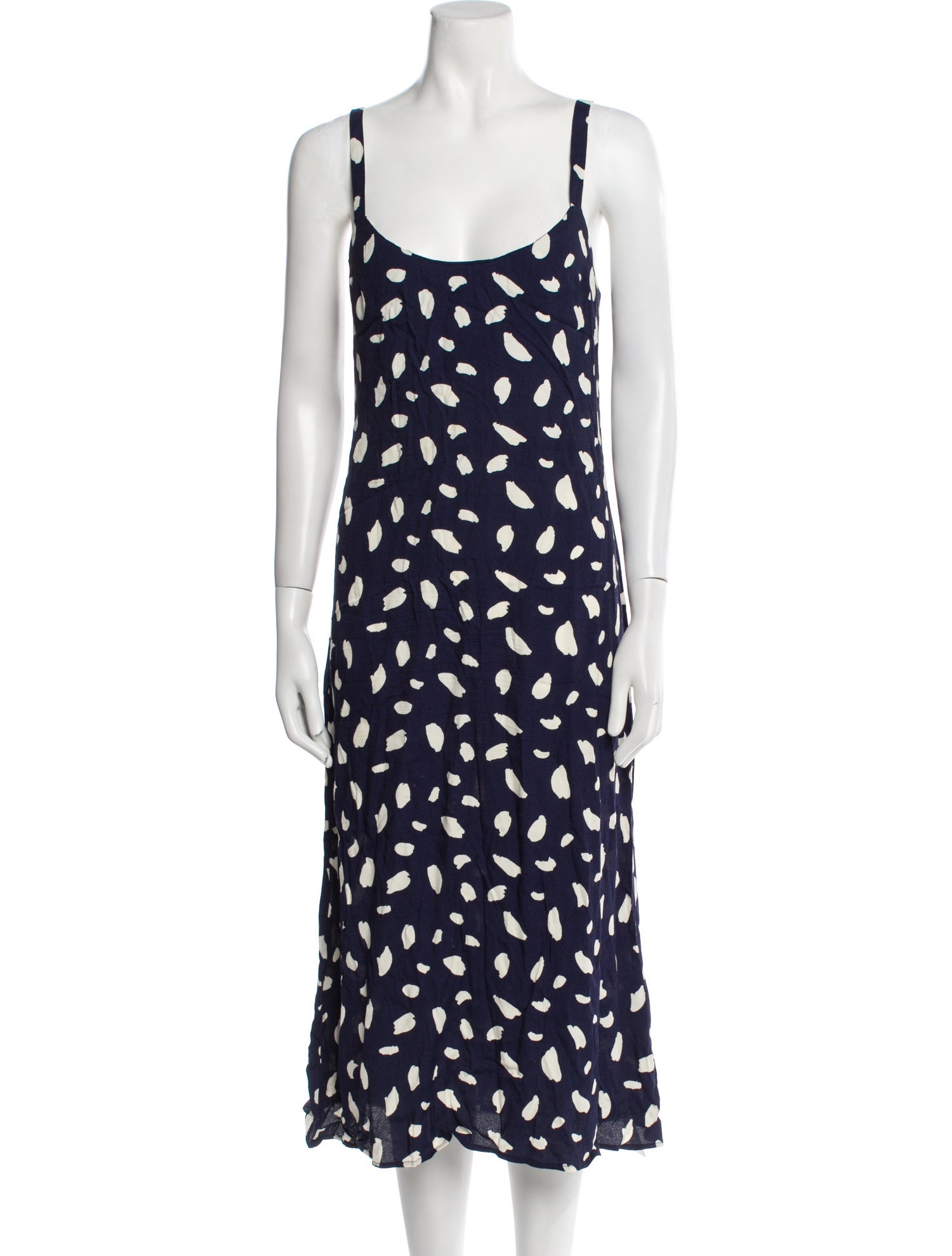 Reformation Printed Knee-Length Dress