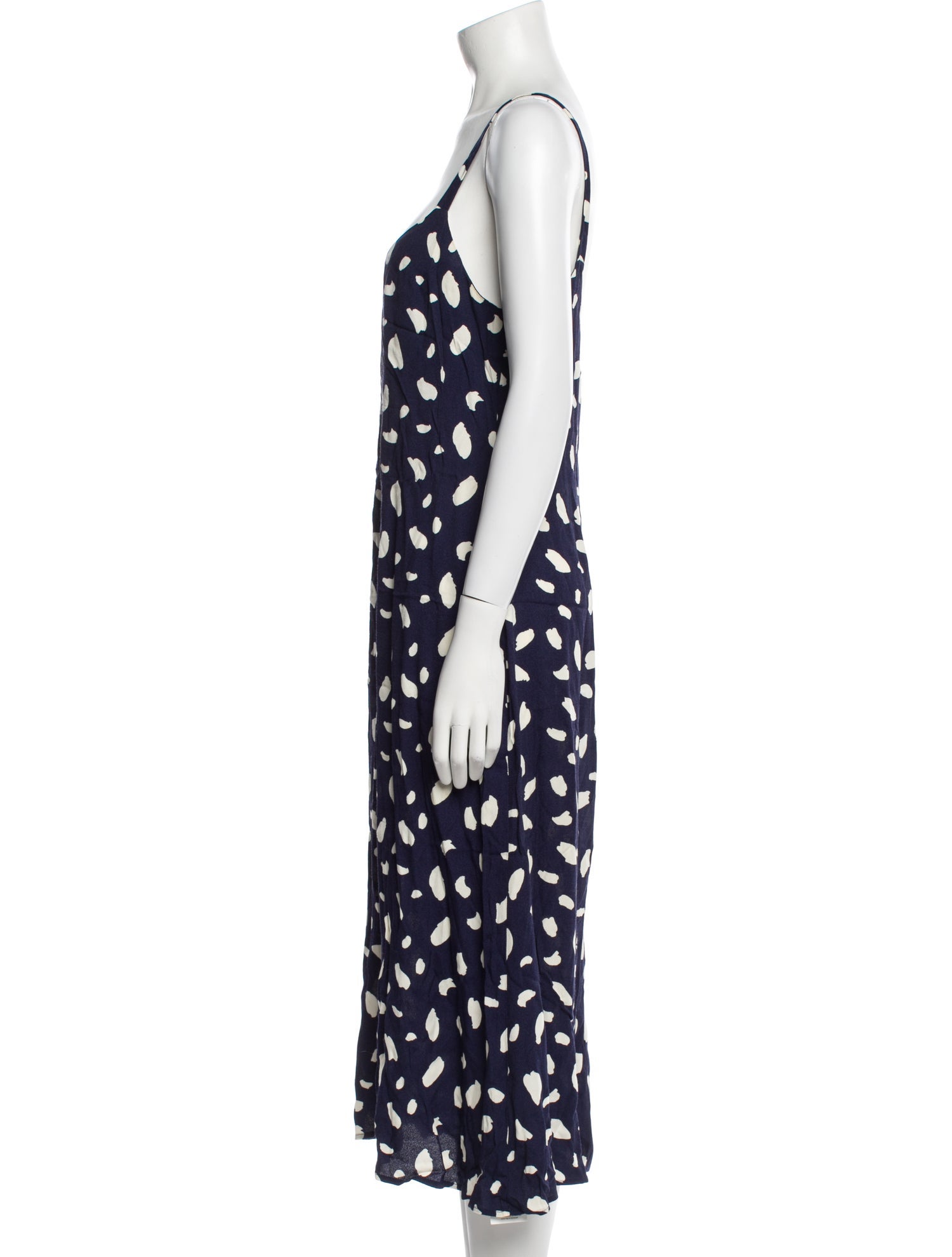 Reformation Printed Knee-Length Dress