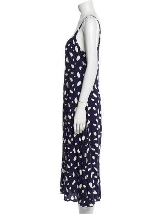 Reformation Printed Knee-Length Dress