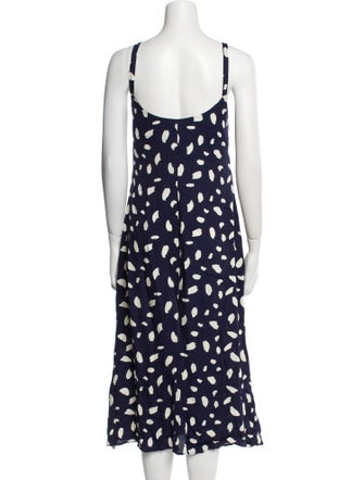 Reformation Printed Knee-Length Dress