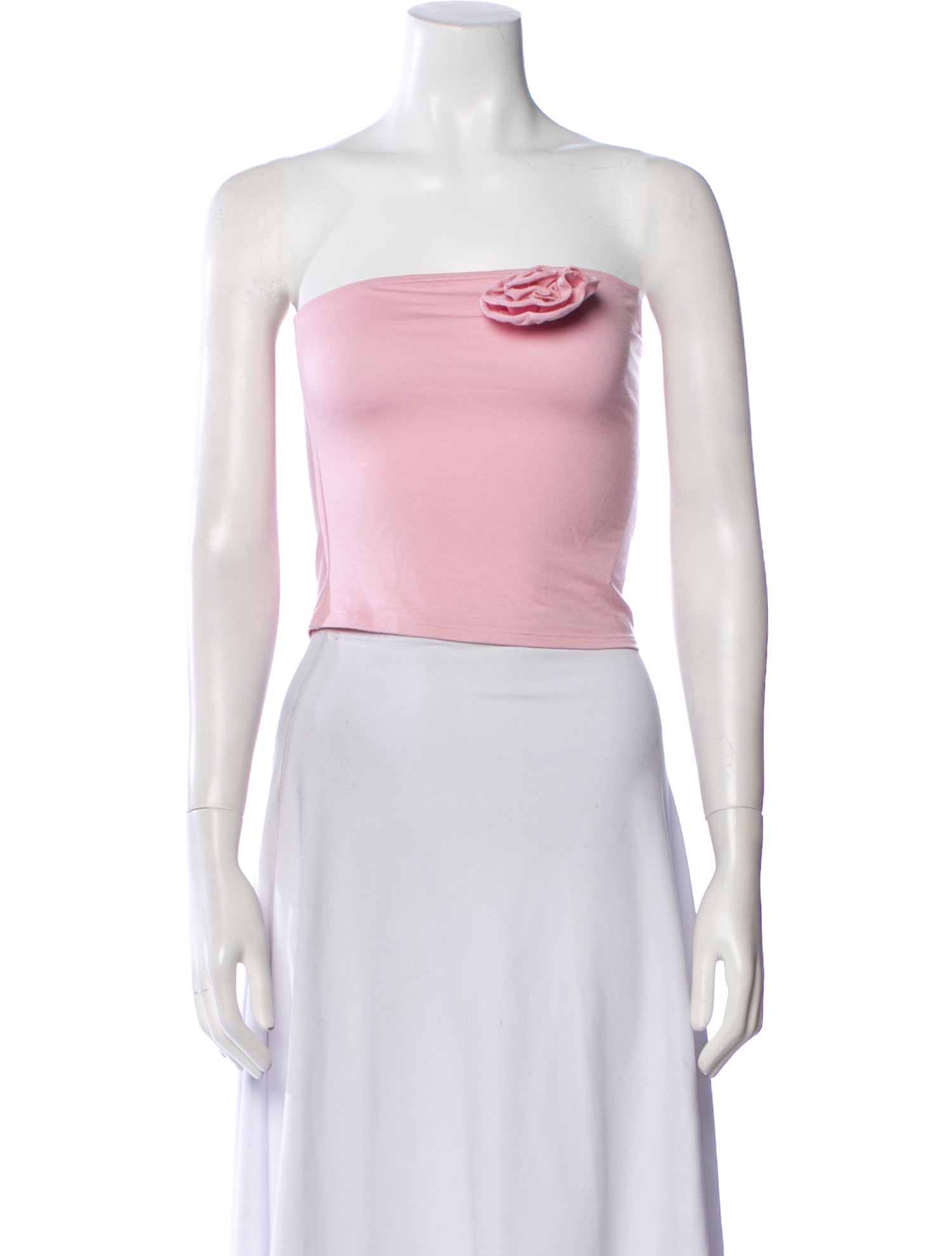 Reformation Strapless Crop Top