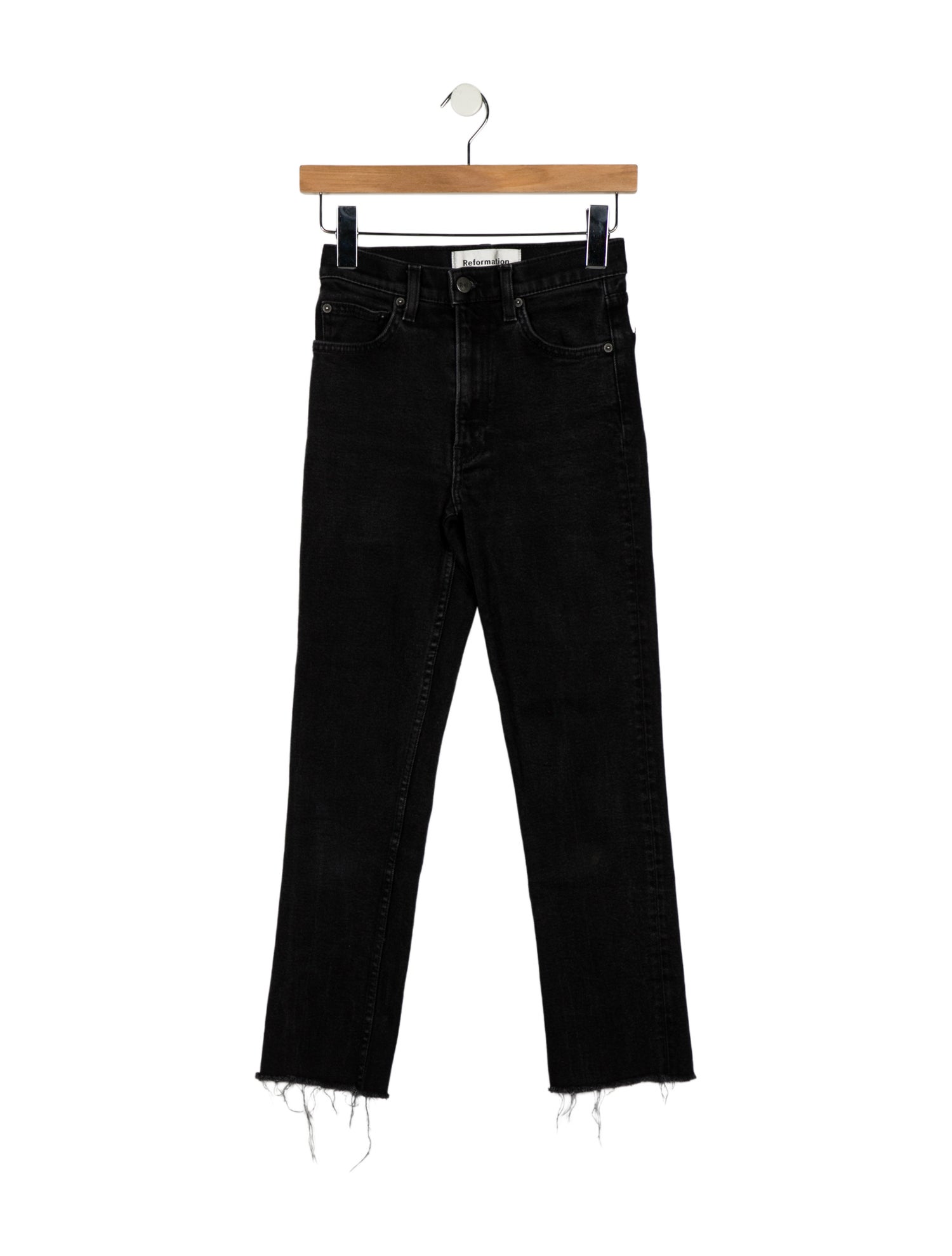 Reformation High-Rise Straight Leg Jeans