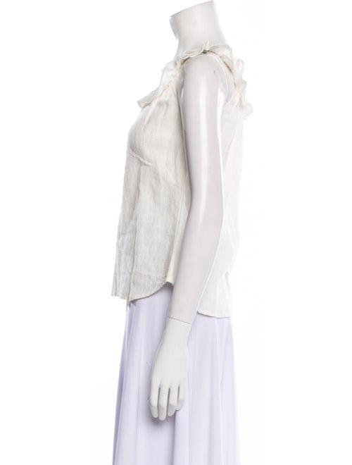 Reformation Square Neckline Sleeveless Blouse