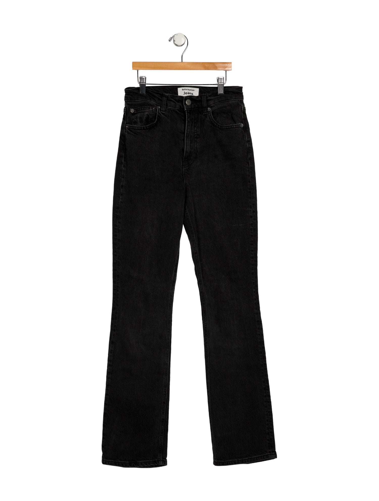 Reformation High-Rise Straight Leg Jeans