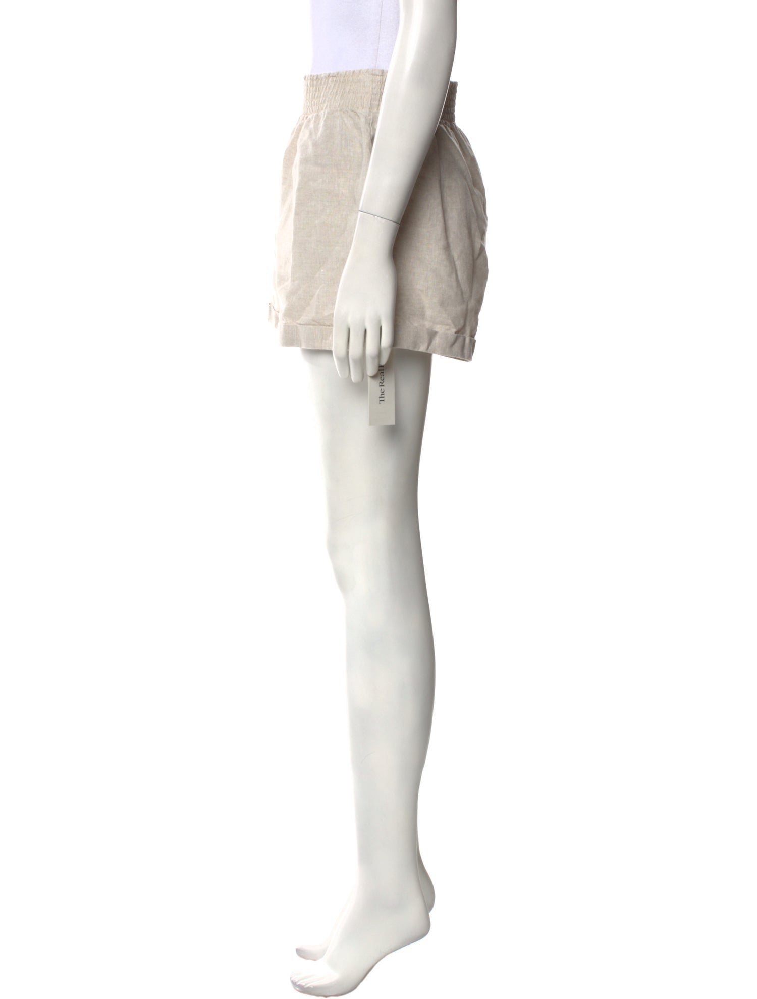 Reformation Linen Mini Shorts