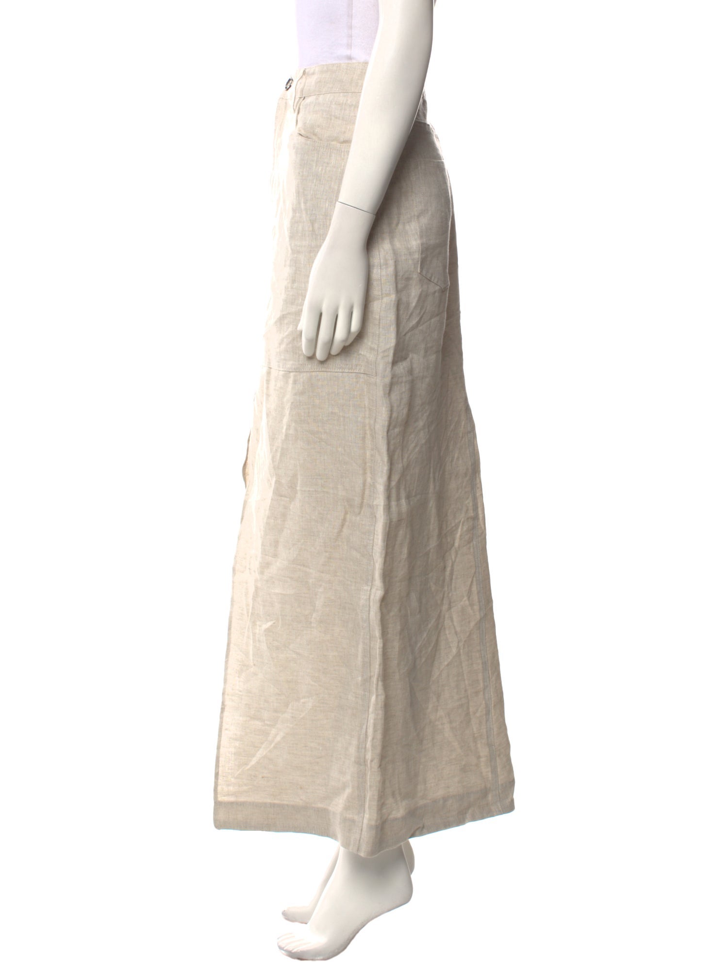 Reformation Linen Long Skirt