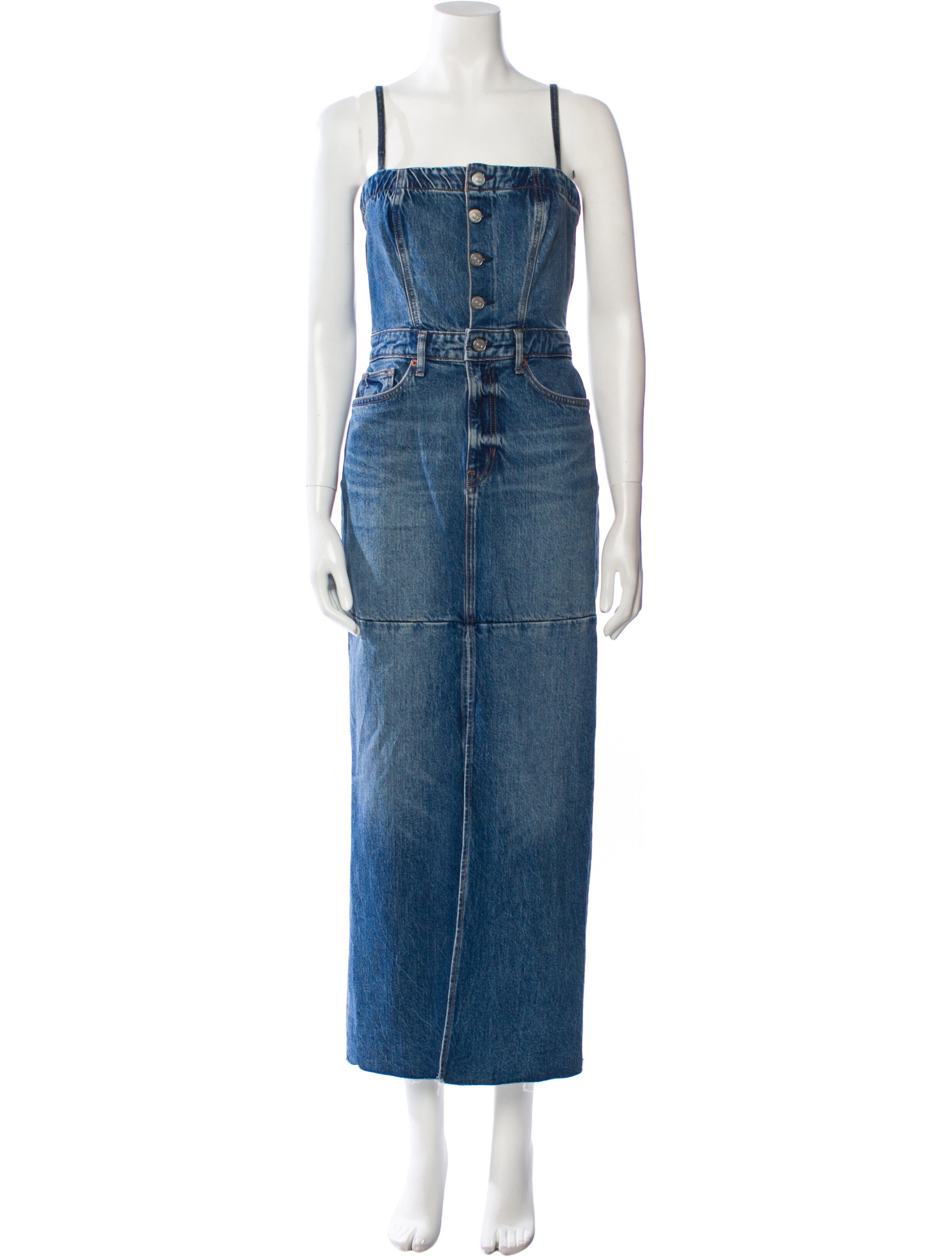 Reformation Square Neckline Jumpsuit