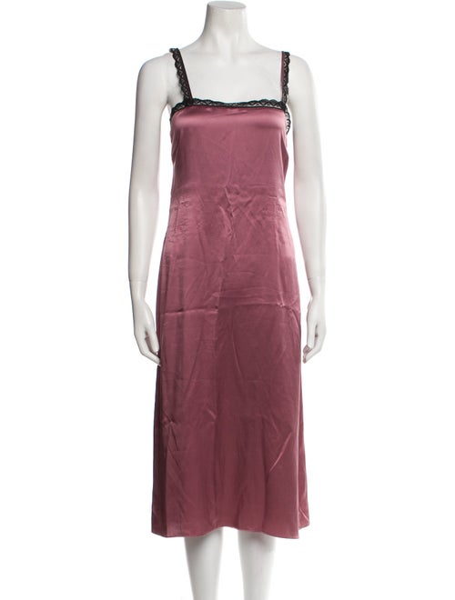 Reformation Silk Midi Length Dress