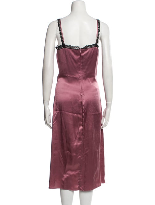 Reformation Silk Midi Length Dress