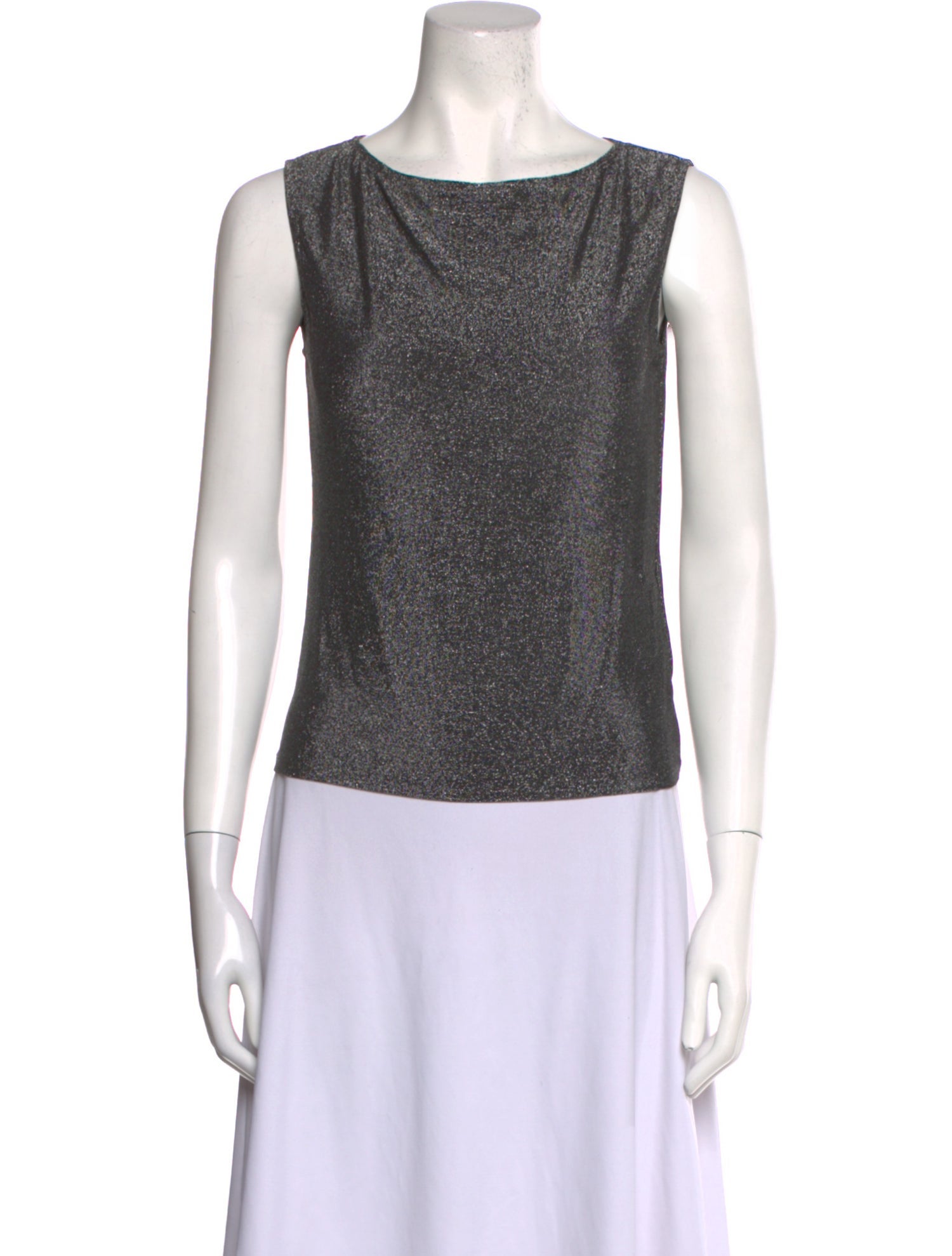 Reformation Bateau Neckline Sleeveless Top