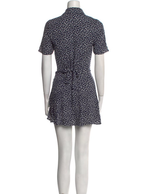 Reformation Printed Mini Dress