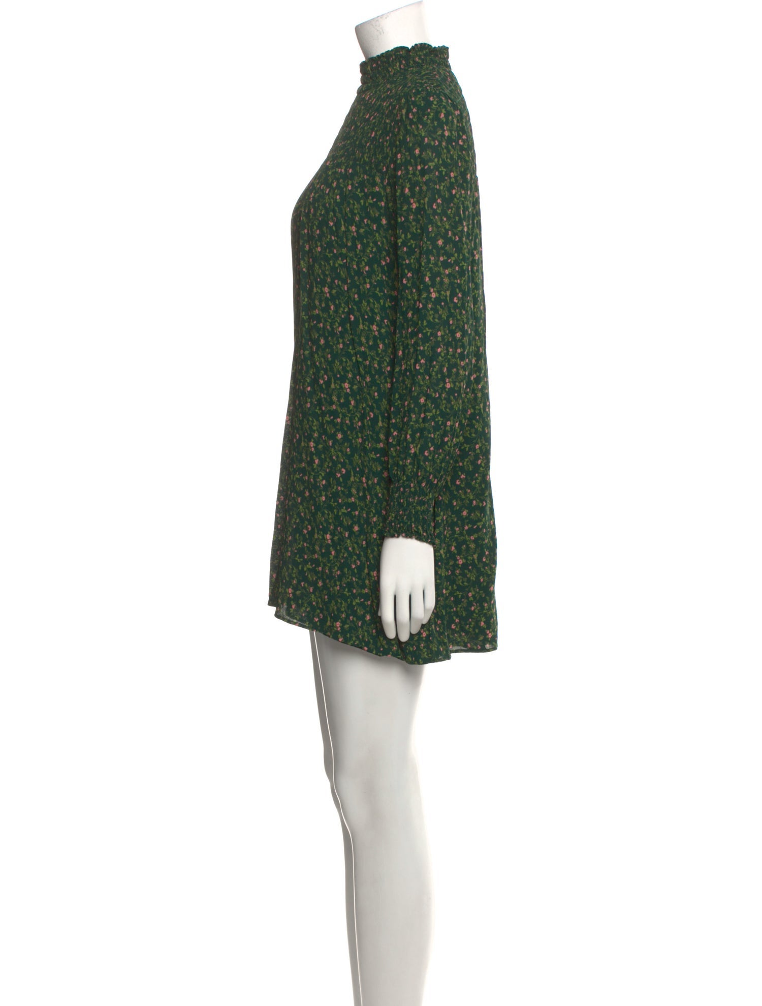 Reformation Floral Print Mini Dress