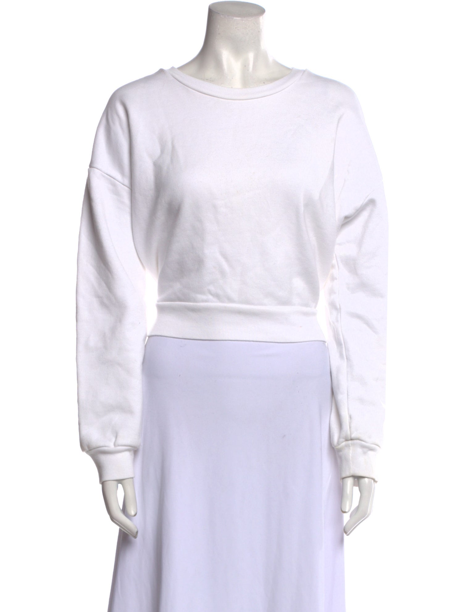 Reformation Crew Neck Long Sleeve Sweatshirt