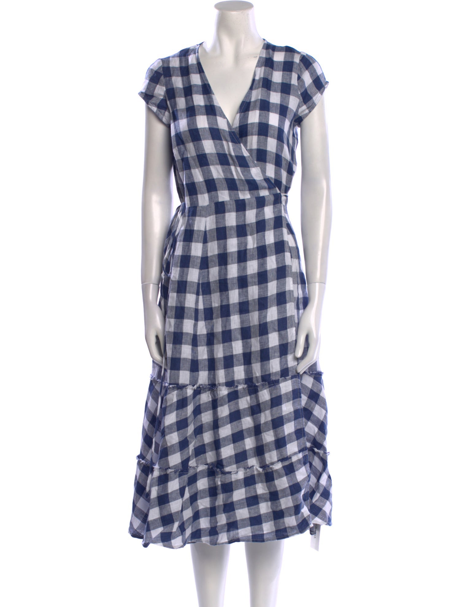 Reformation Linen Midi Length Dress