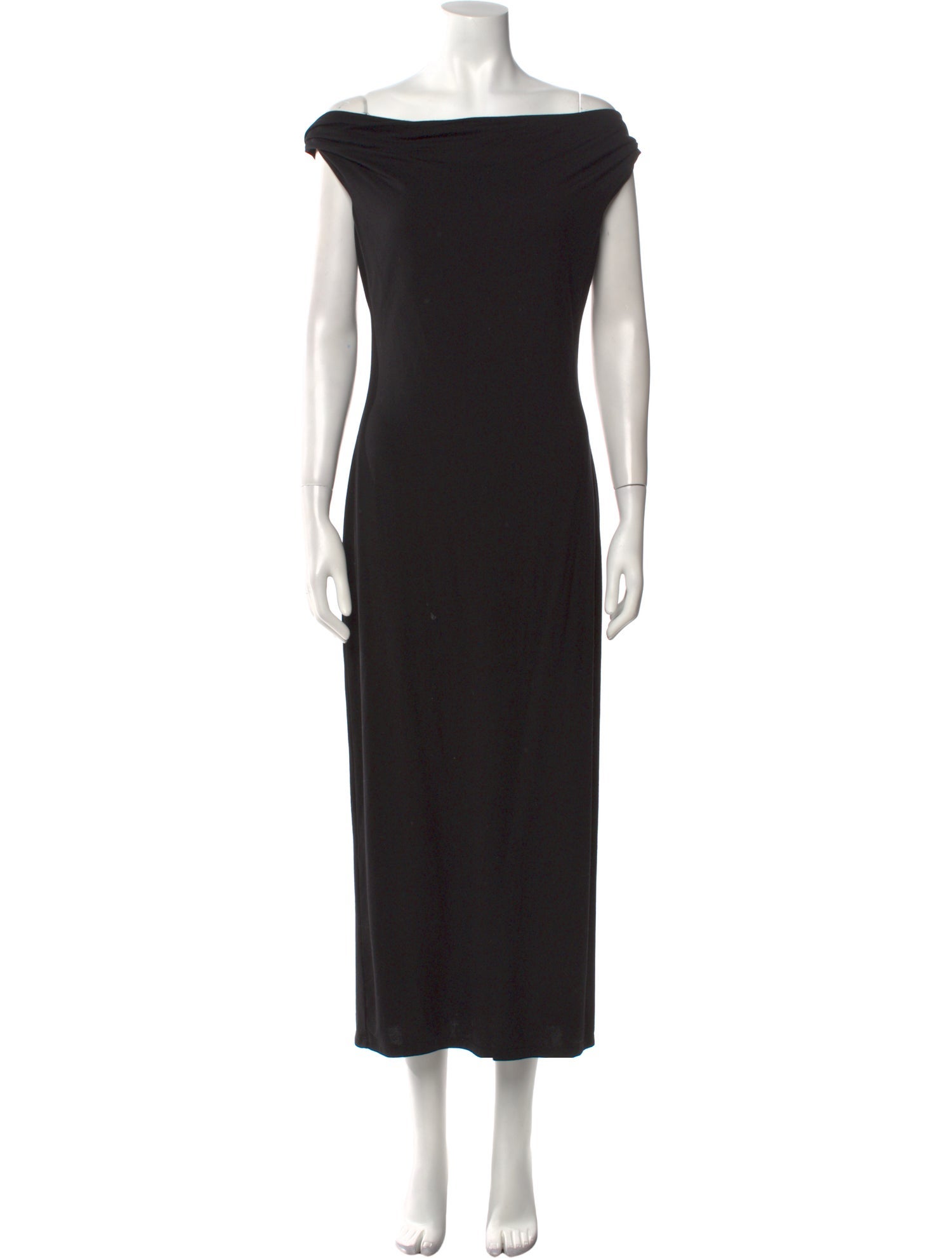 Reformation Cowl Neck Long Dress