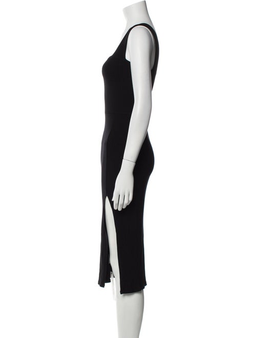 Reformation Square Neckline Midi Length Dress