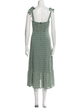 Reformation Printed Midi Length Dress