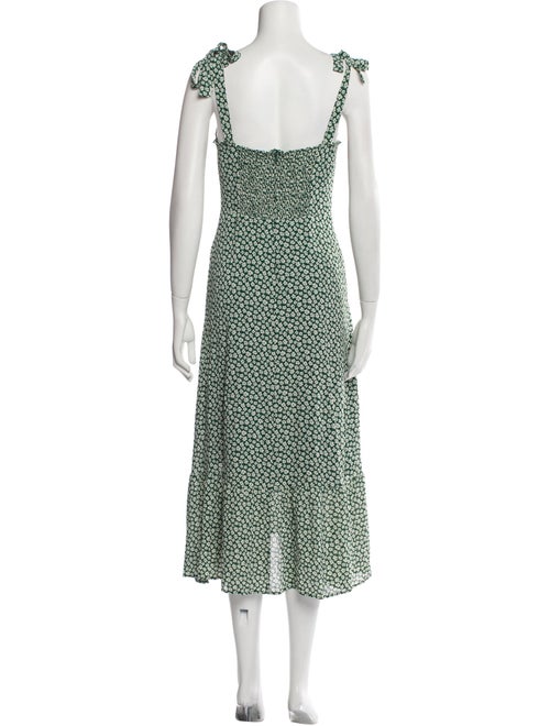 Reformation Printed Midi Length Dress