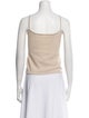 Reformation Wool Square Neckline Top
