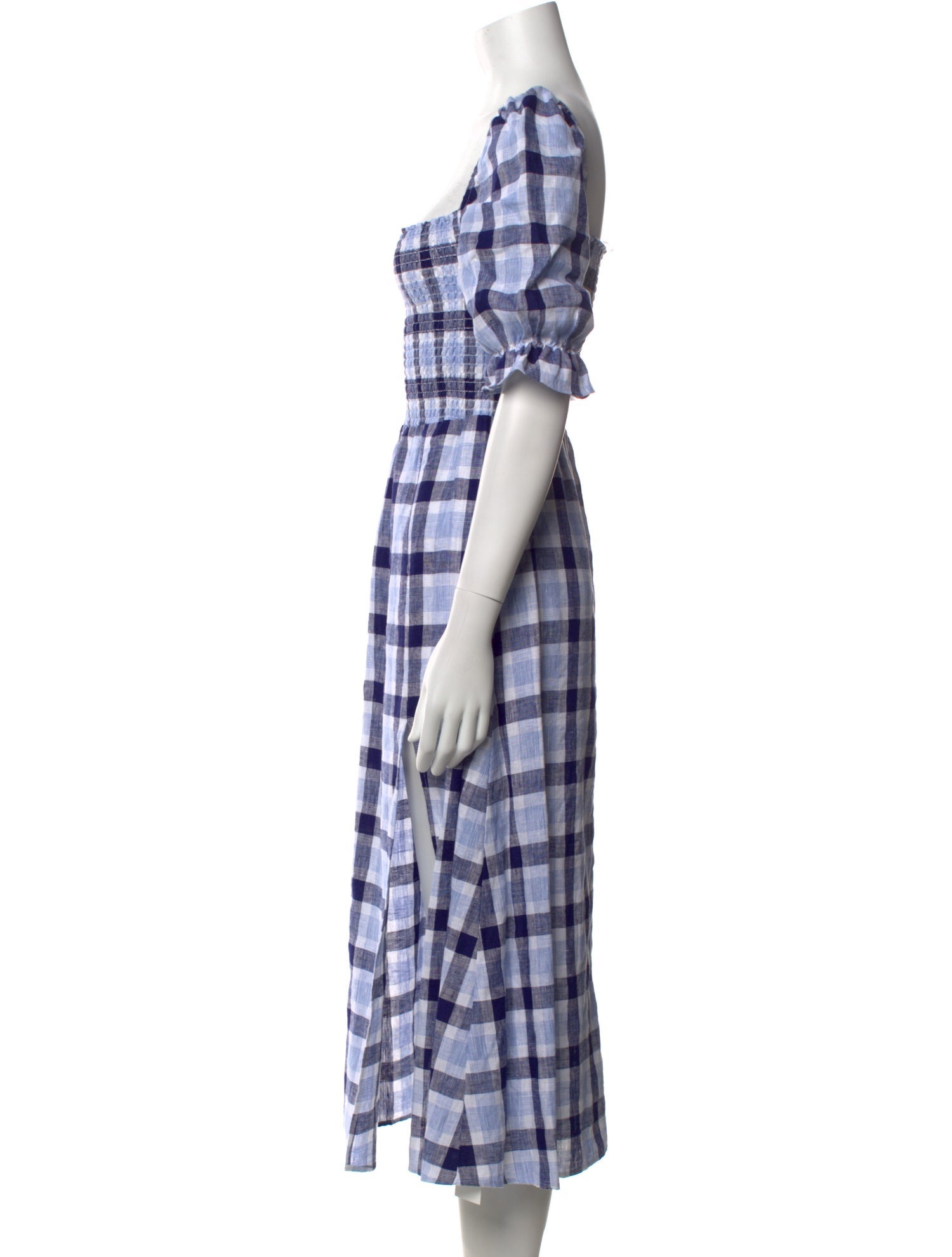 Reformation Linen Midi Length Dress