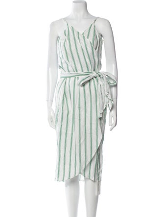 Reformation Linen Midi Length Dress