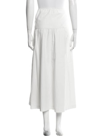 Reformation Linen Midi Length Skirt
