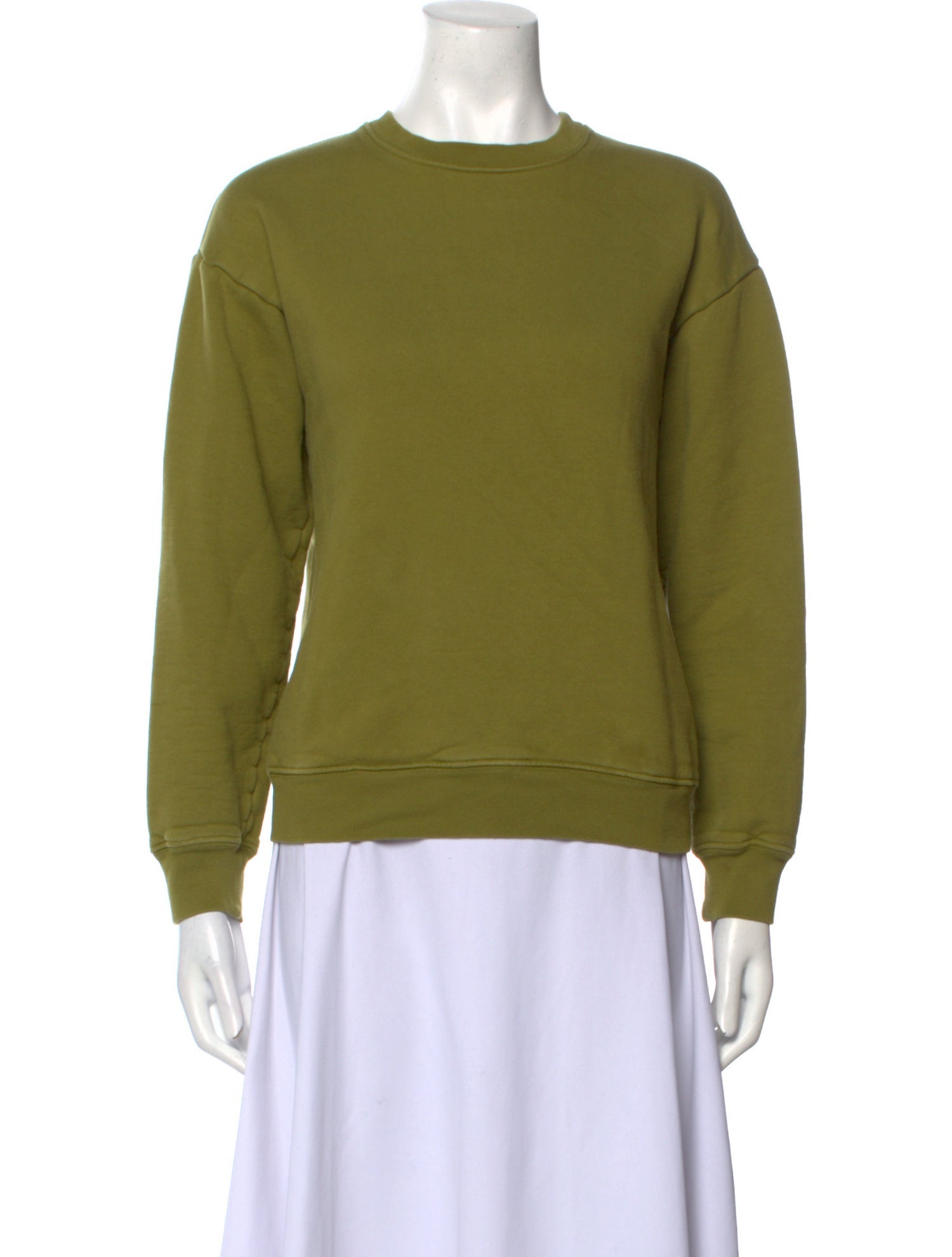 Reformation Crew Neck Long Sleeve Sweatshirt