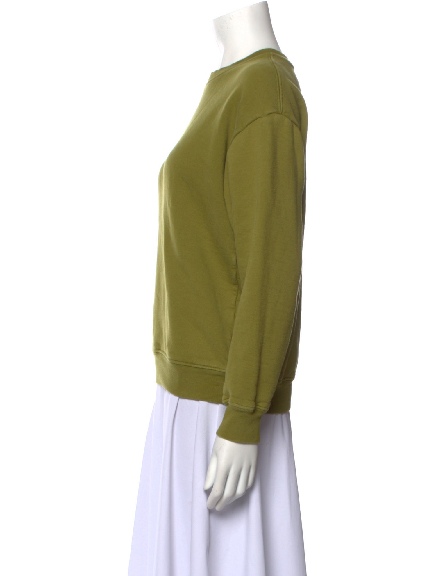 Reformation Crew Neck Long Sleeve Sweatshirt