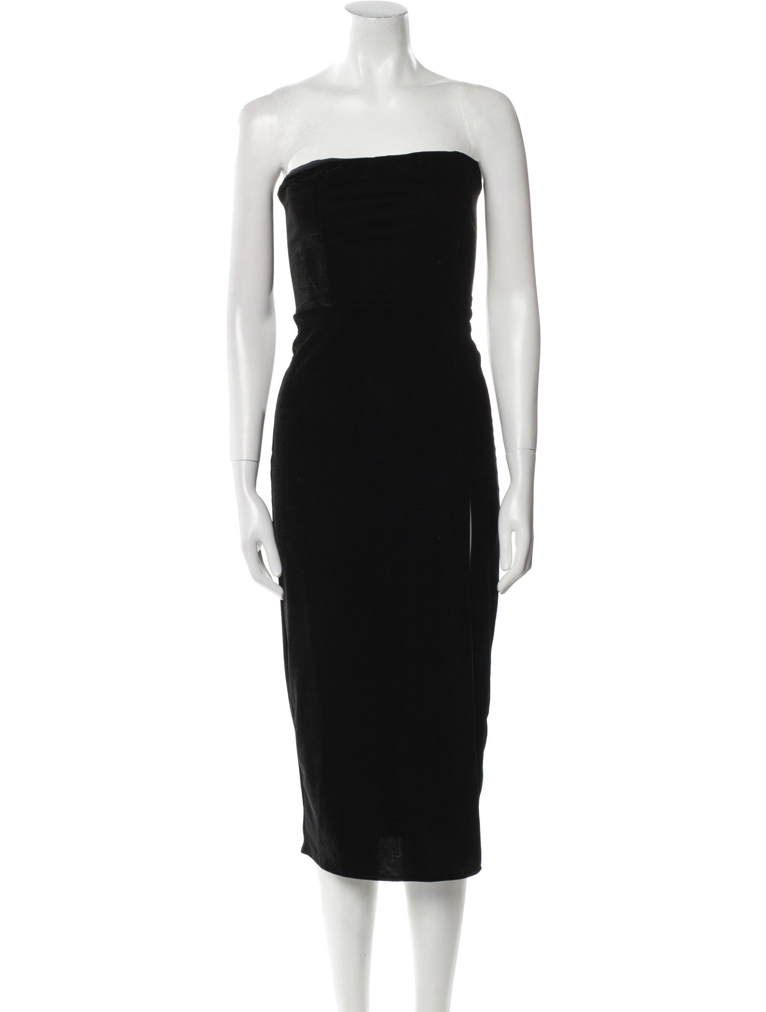 Reformation Strapless Midi Length Dress