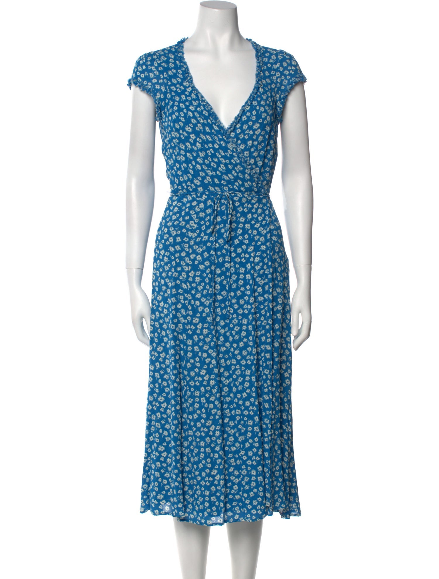 Reformation Floral Print Long Dress