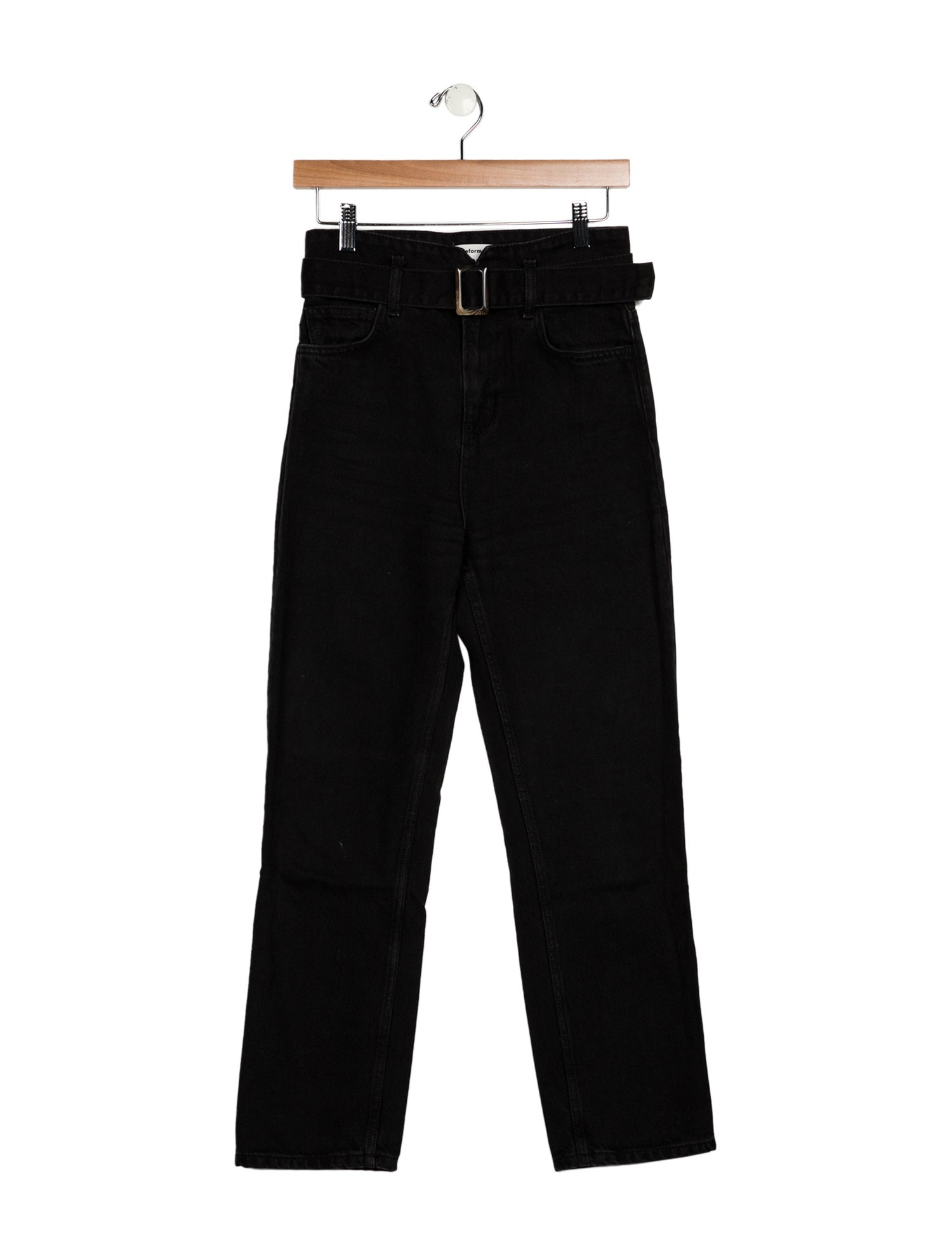 Reformation High-Rise Straight Leg Jeans