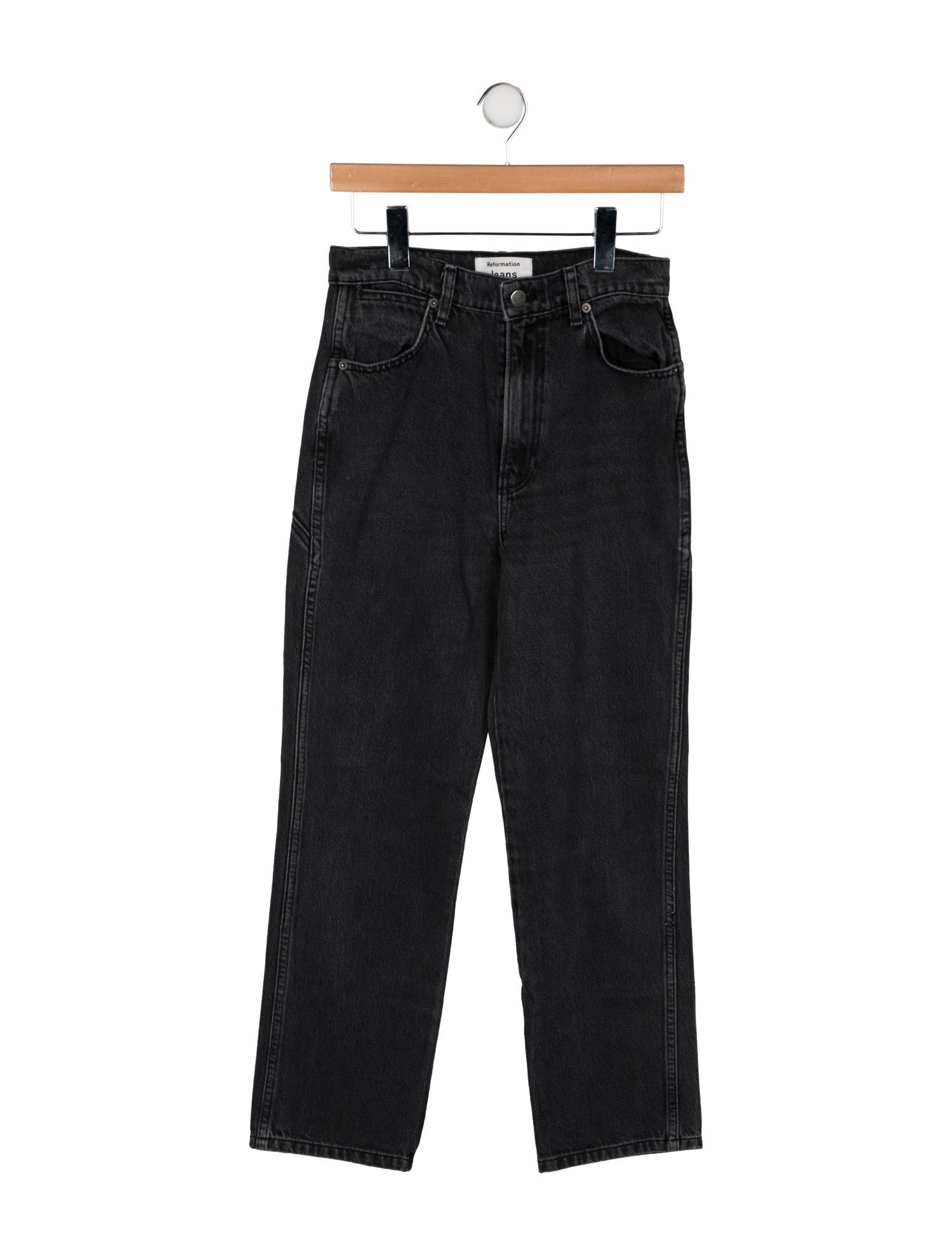 Reformation High-Rise Straight Leg Jeans