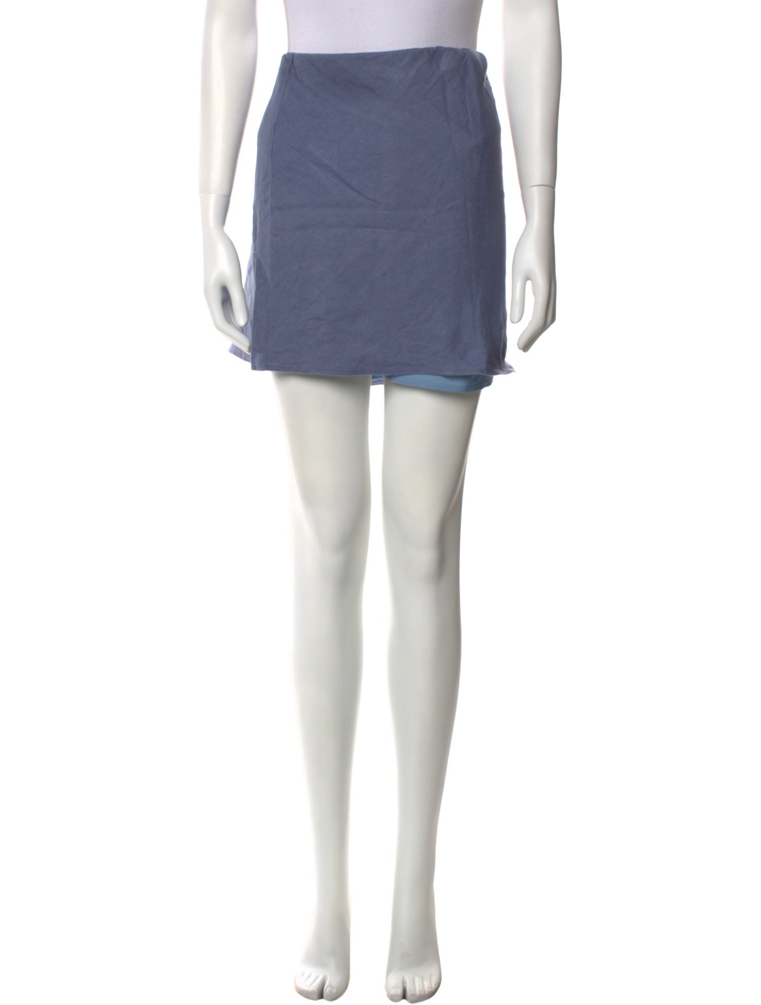 Reformation Linen Mini Skirt