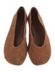 Reformation Suede Ballet Flats