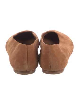 Reformation Suede Ballet Flats