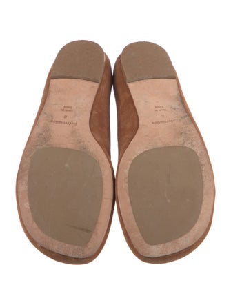 Reformation Suede Ballet Flats