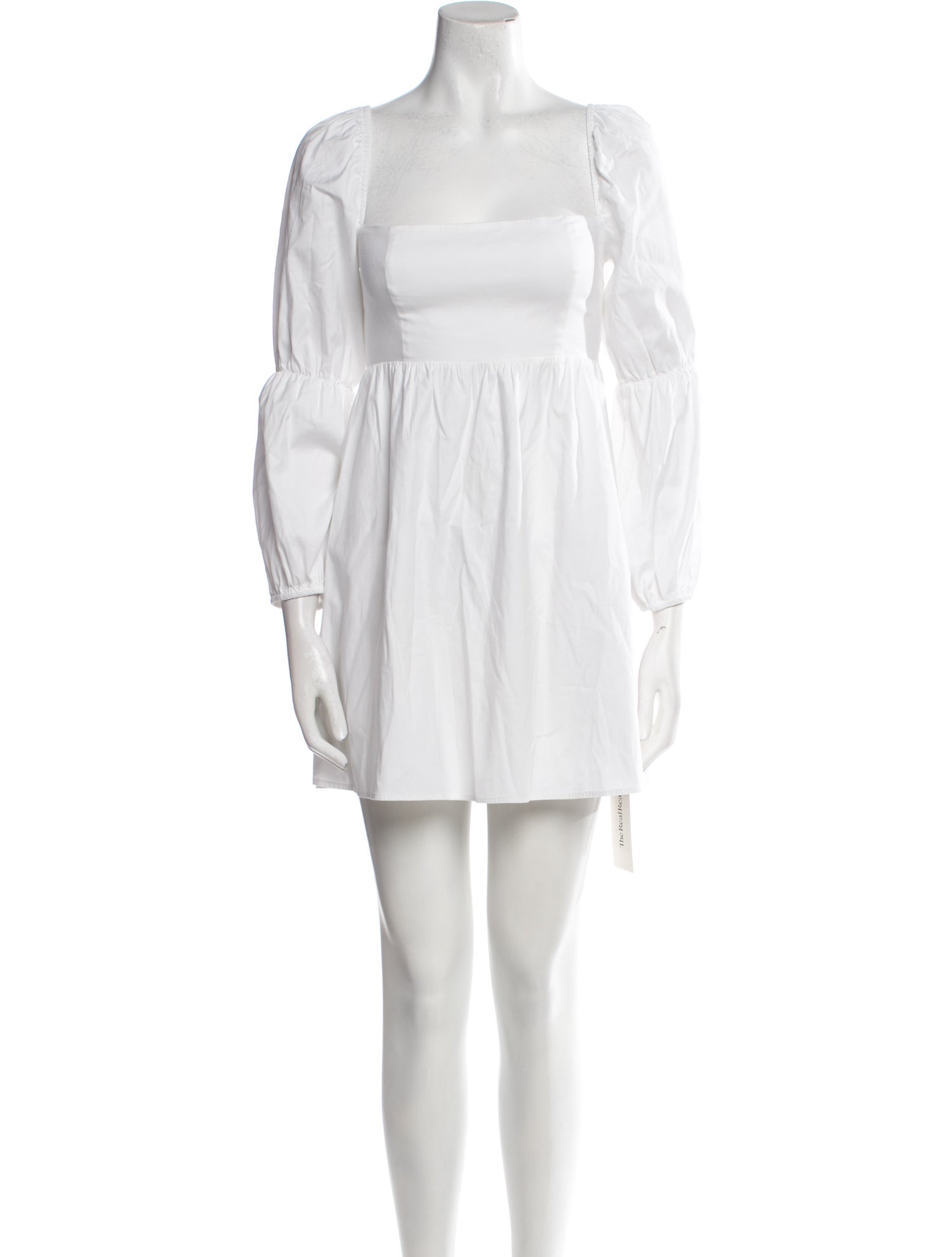 Reformation Square Neckline Mini Dress