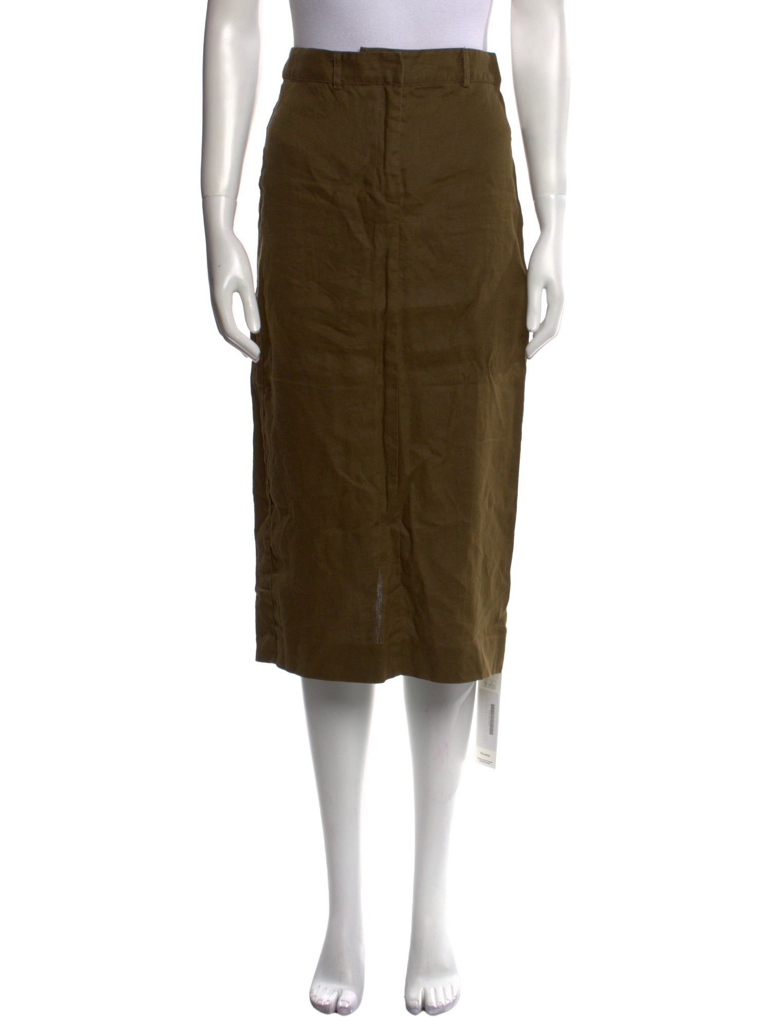 Reformation Linen Midi Length Skirt