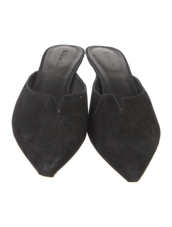 Reformation Suede Mules