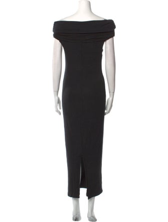 Reformation Off-The-Shoulder Long Dress