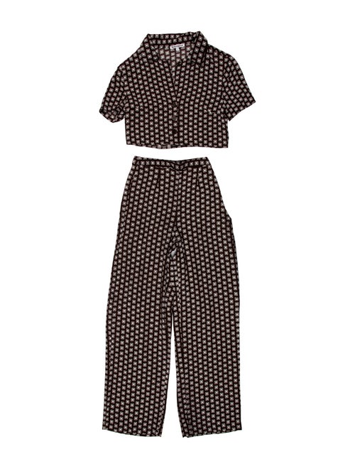 Reformation Printed Pant Set
